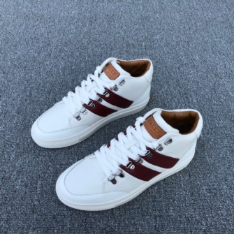 BALLY 발리 멘즈 카프 레더 스니커