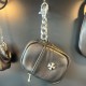 CHROME HEARTS 크롬하츠 이어폰가방 체인 포함(은장도금)